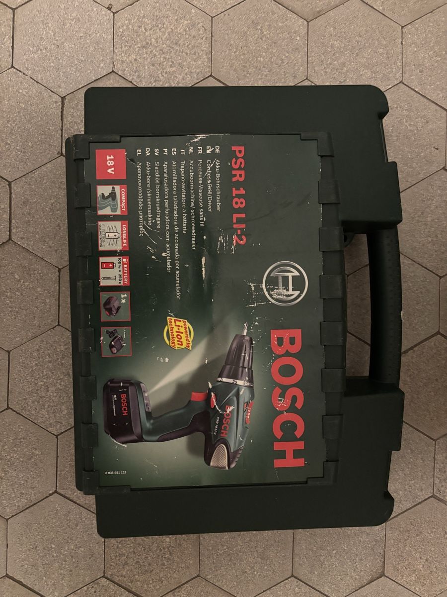 Bosch Trapani: Bosch PSR 18 LI-2 Cordless Drill – Usato da Zürich venduto da fco_wl97 3