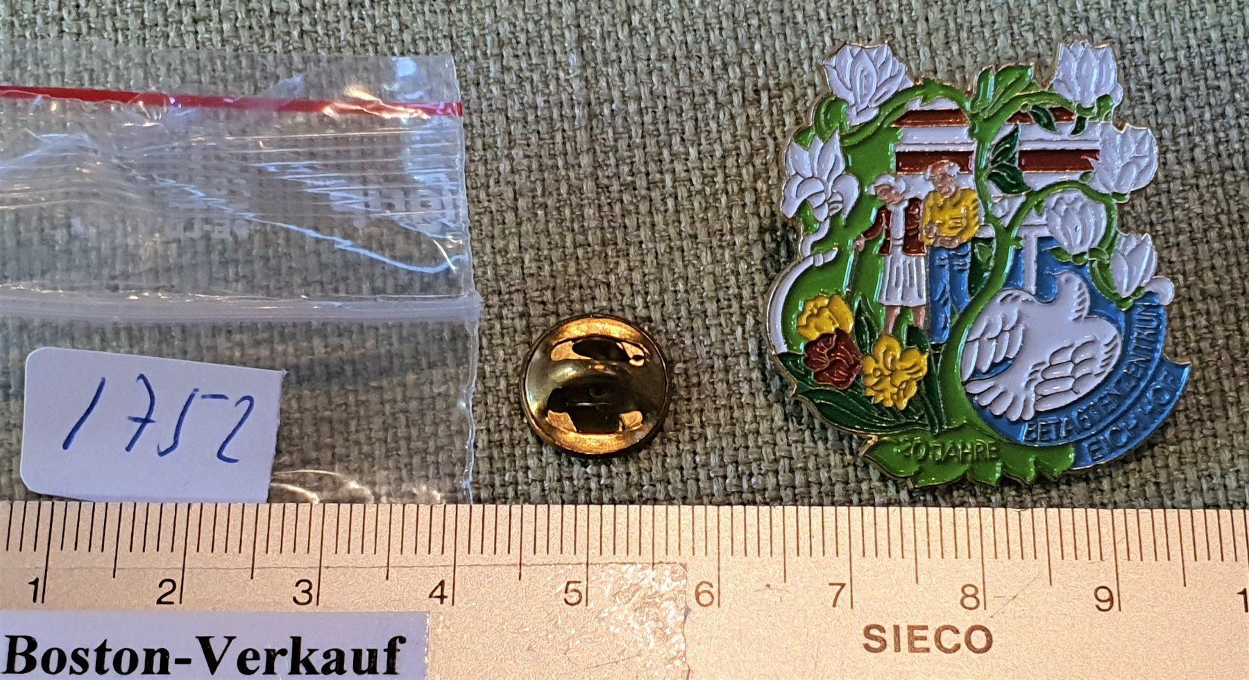 Spille & Fermagli: I752 - Kunst Pin Simone Erni - Eichhof – Usato da Reinach BL venduto da Boston-Verkauf 1