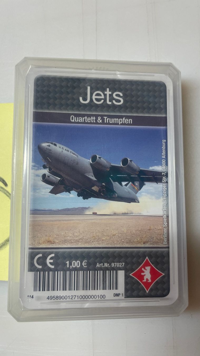 Giochi: 3 Stk. Quartett Spiele Schiffe Kampfjets Jets – Nuovo e nell'imballaggio originale da Glattfelden venduto da cybermaxx 3