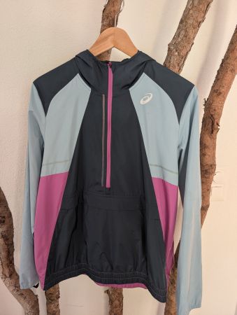 ASICS Retro Running Windjacke Damen (Gr. L) – Wie neu!