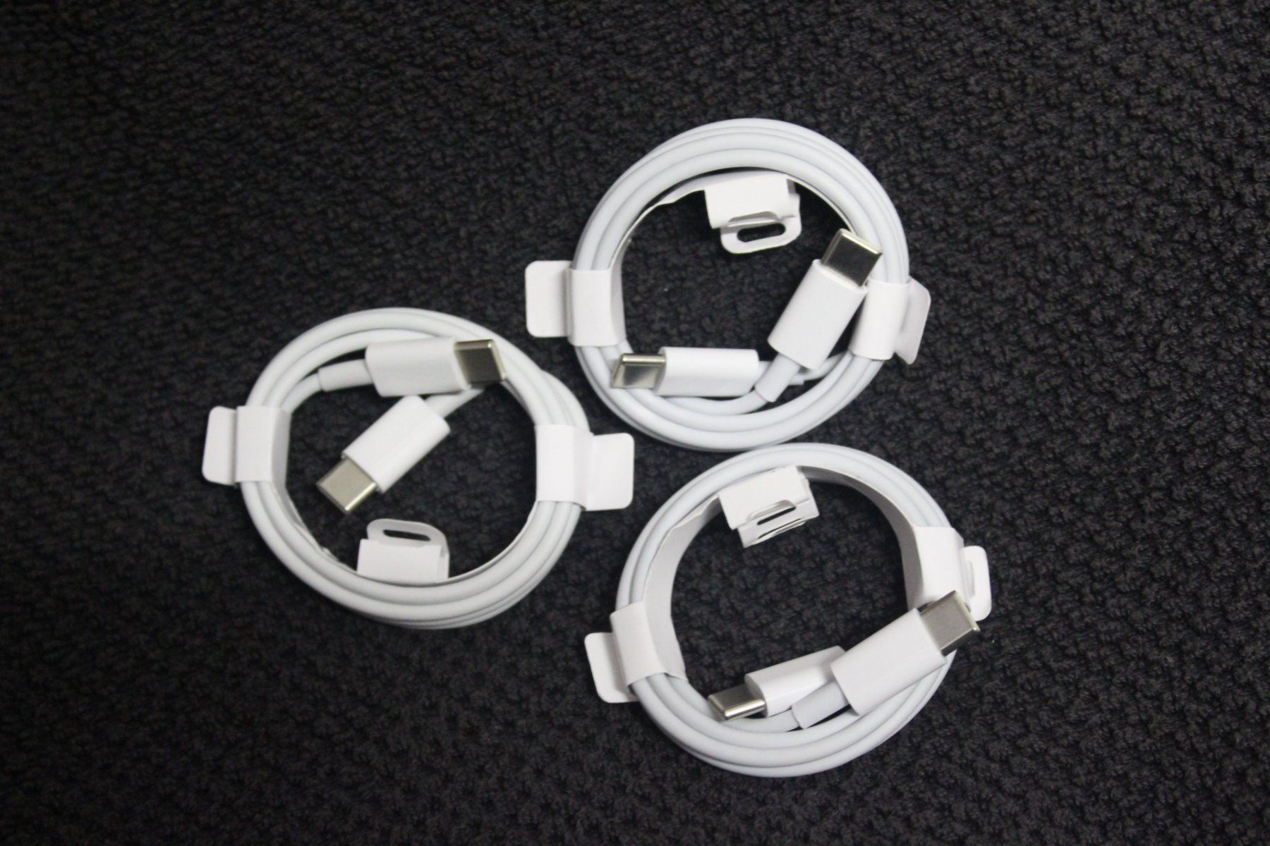 Cavi: (2m) 3x HighSpeed USB-C Ladekabel handy natel smartphone – Nuovo (secondo la descrizione) da Kirchdorf AG venduto da Lionstein