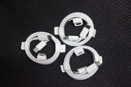 (2m) 3x HighSpeed USB-C Ladekabel handy natel smartphone