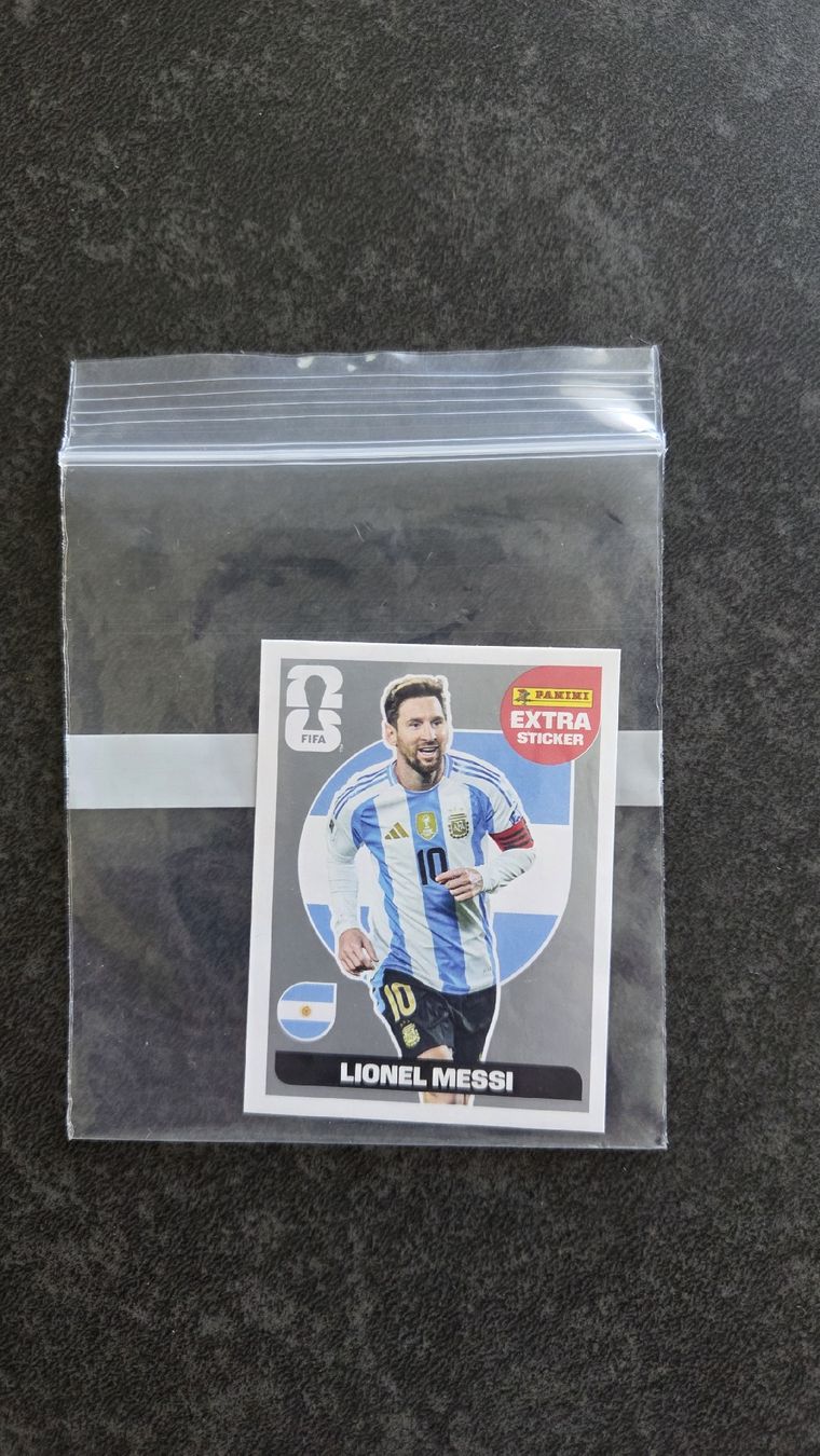 Panini Carte collezionabili: Lionel Messi Silber Extra Sticker Panini – Nuovo (secondo la descrizione) da Malters venduto da Milesdee