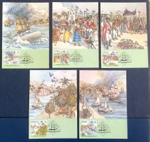 1987 Australien Maximumkarten First Fleet Rio Janeiro  (2 )