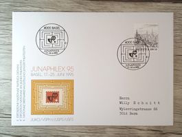 TR51 Enveloppe + Timbre Suisse 1995