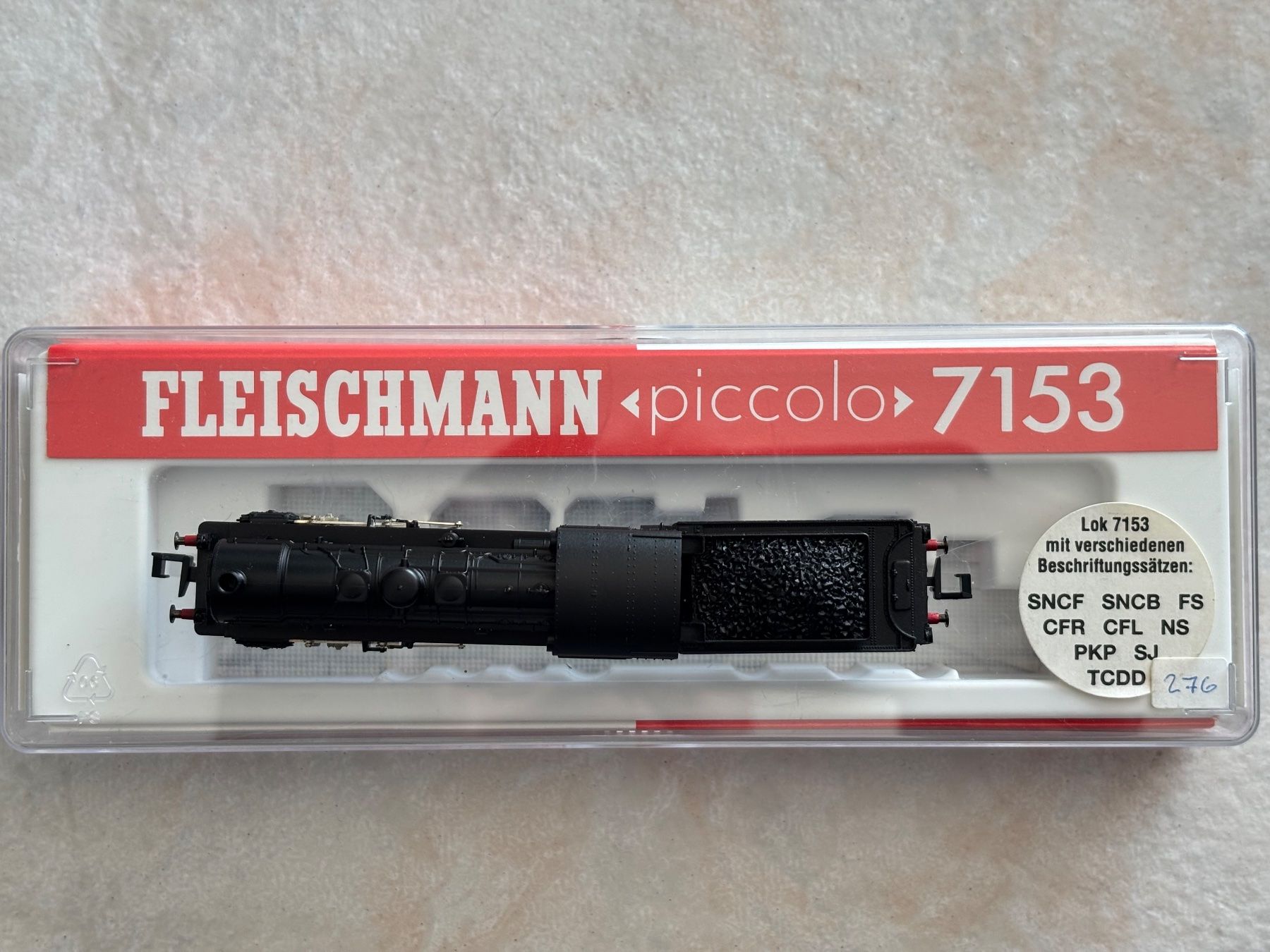 Fleischmann Modellini di ferrovie: Fleischmann 7153 Dampflok – Nuovo e nell'imballaggio originale da Hauterive NE venduto da eriamch 1