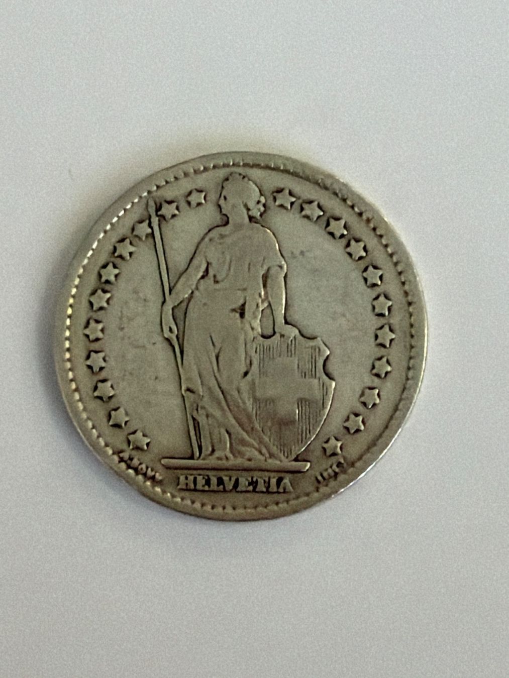 Alle Münzen: 1.- silber 1903 (64) – Gebraucht aus Bonstetten von juliestore 1