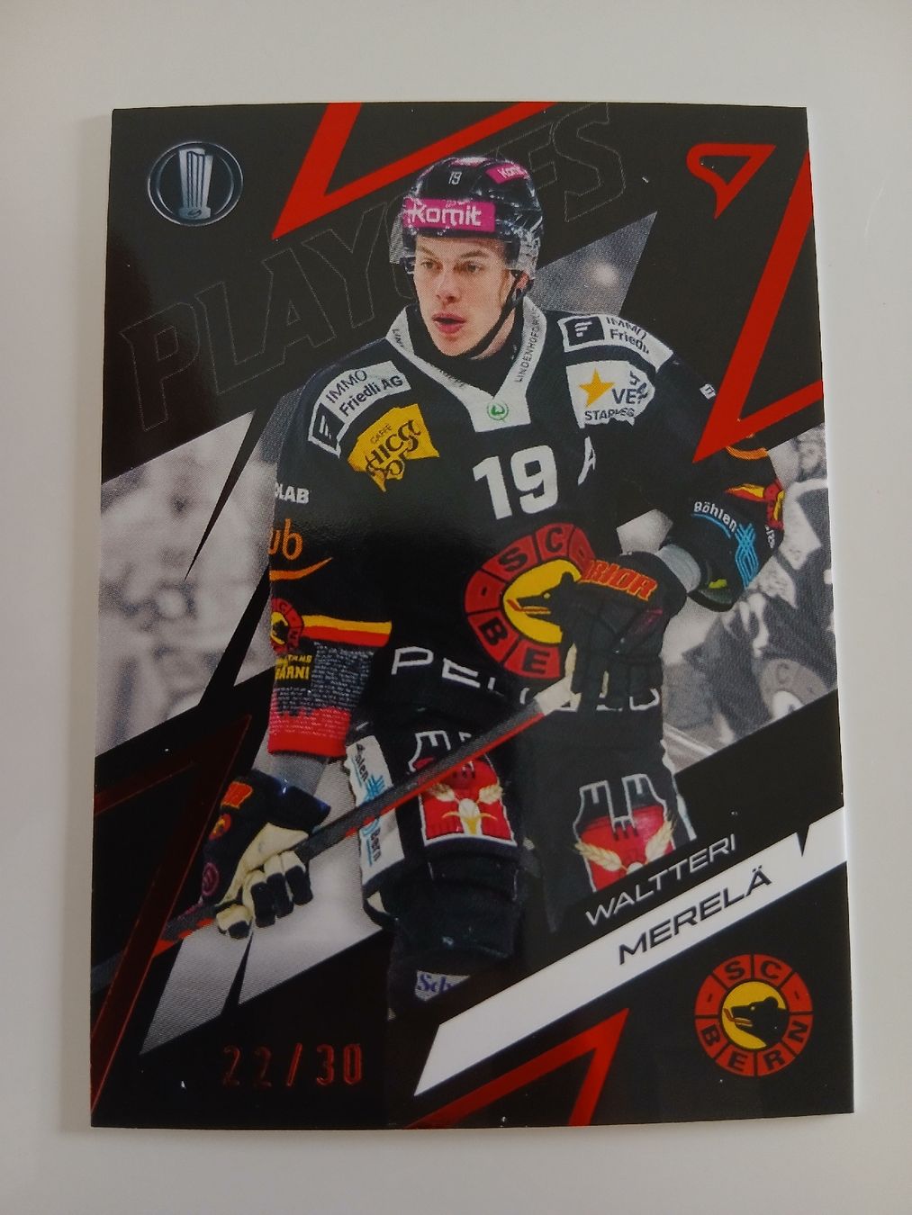 Sportzoo Sammelbilder & Trading cards: Waltteri Merela Red 22/30 SCB  – Neu (gemäss Beschreibung) aus Taverne von damigiano