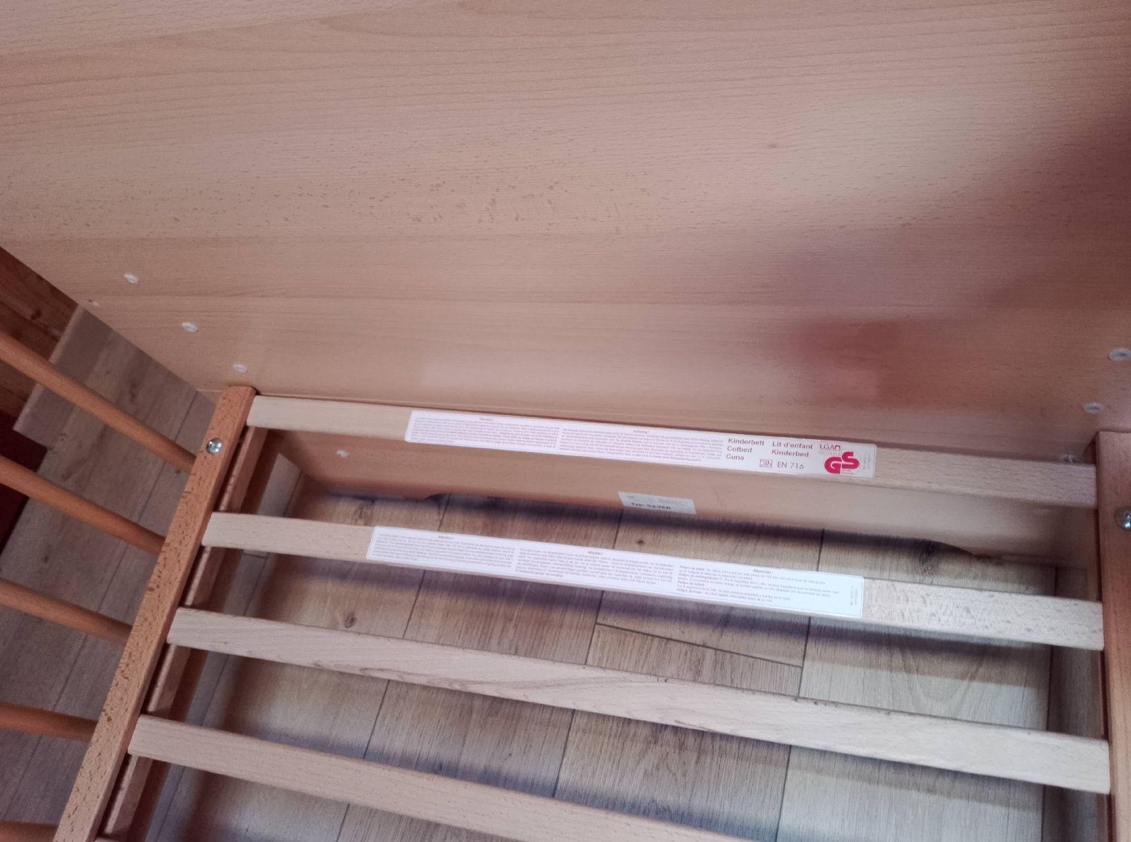 Letti: lit bebe bois et reglable – Usato da saillon venduto da Lamateur 3