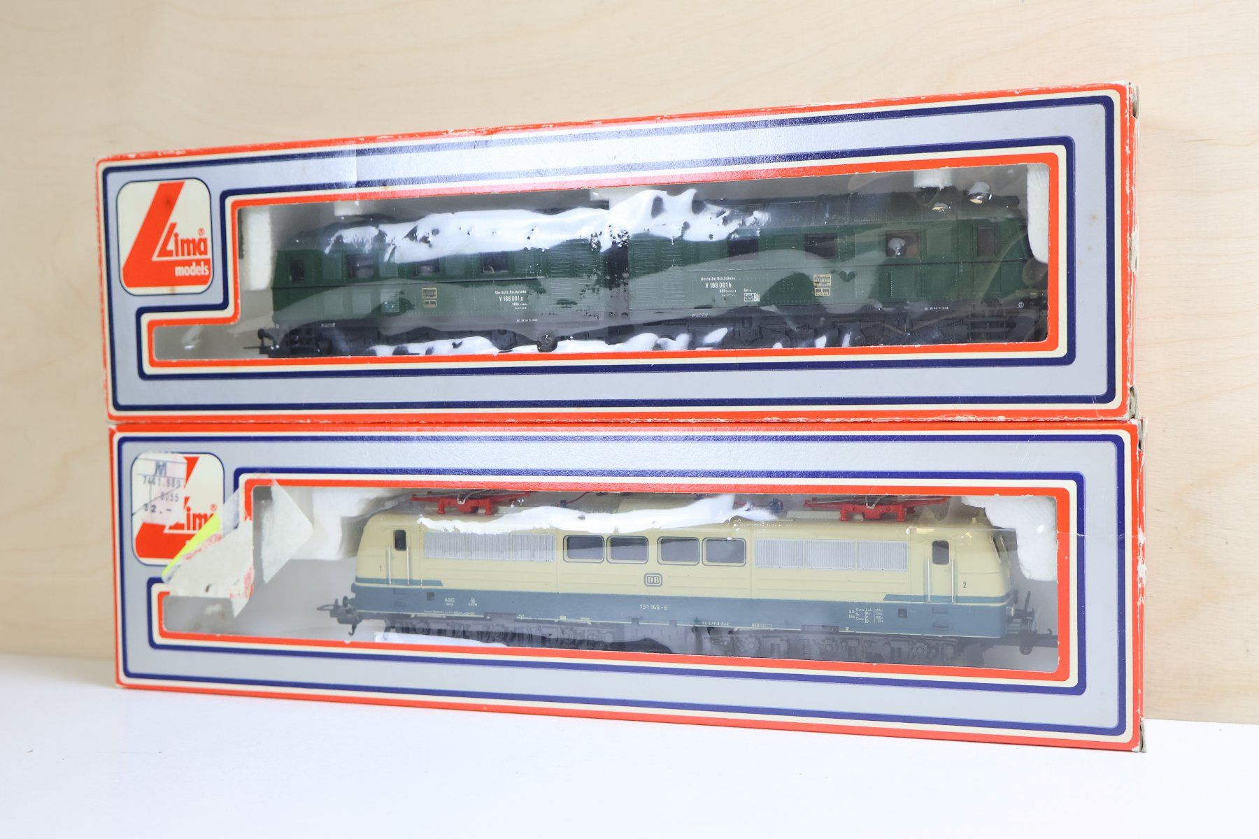 Lima Modellini di ferrovie: Lima Doppelpack V188 Doppellok + BR 151 E-Lok - H0 DC – Usato da Winterthur venduto da Monstera 4