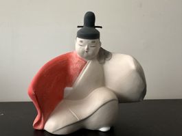 Japanische Dekofigur, Keramik, Handarbeit, wie neu!