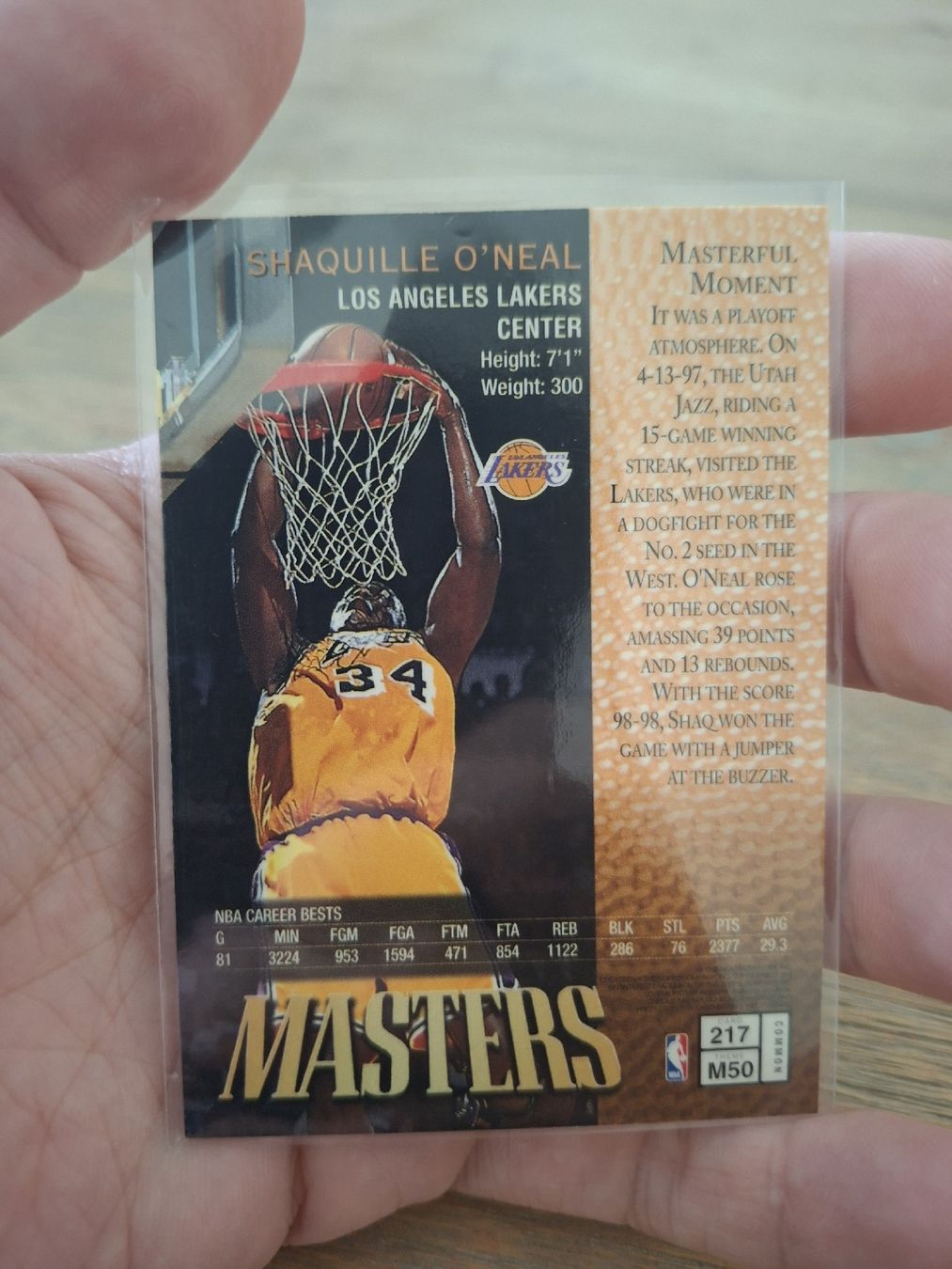 Nba Cartes à collectionner: SHAQUILLE O'NEAL – D'occasion à Dietikon par tel_5nn5 1