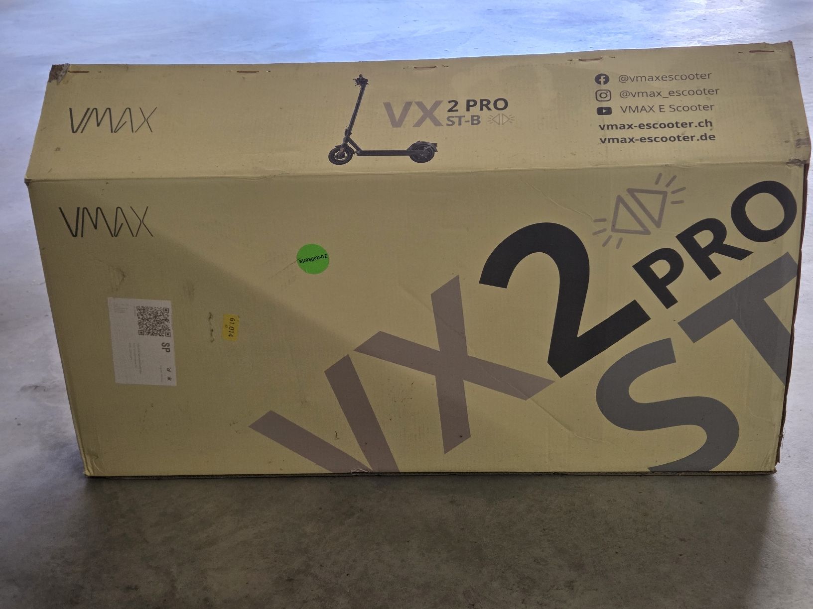VMAX Kickboard: E-Scooter Vmax VX2 Pro S-TB – Usato da Zofingen venduto da Meli4you 8