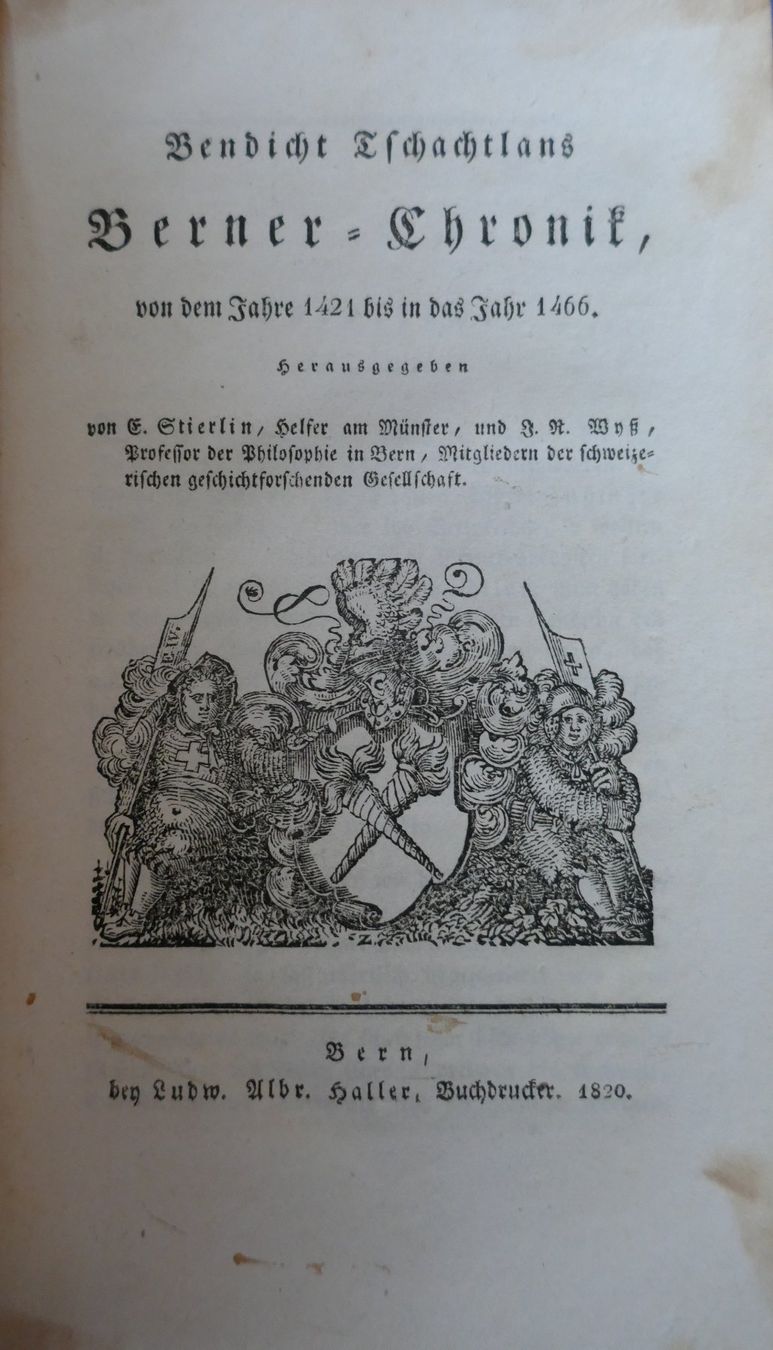 Livres: Berner Chronik – D'occasion à Gwatt (Thun) par seeblick98 2