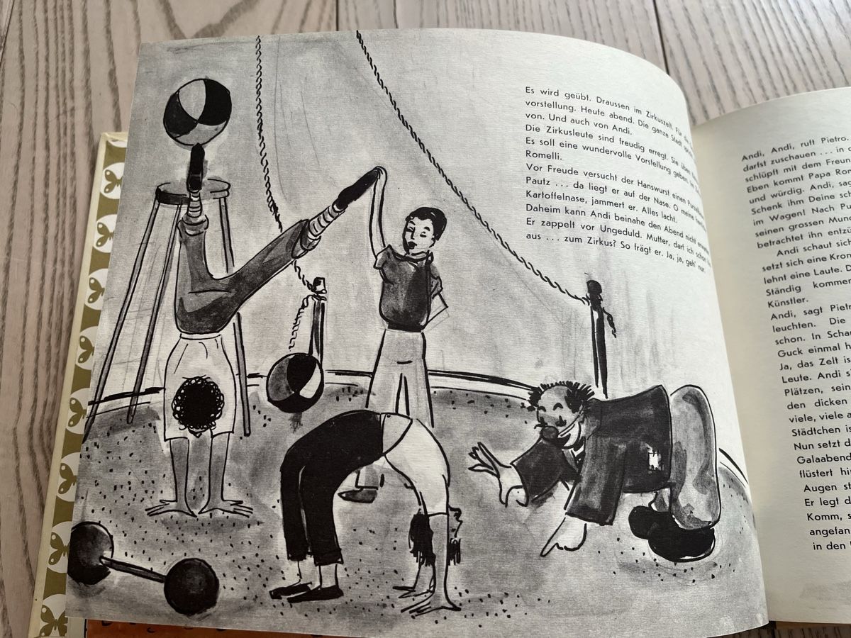 Bücher: Andis Zirkus -Kinderbuch von 1959 – Gebraucht aus Romanshorn von Apfelschuss 5