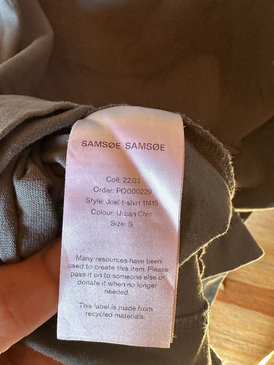 Samsøe Samsøe T-shirt: Samsoe Samsoe green forest T-shirt – Usato da Villars-Burquin venduto da Iliasso 3