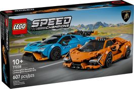 LEGO SPEED CHAMPIONS 77238 Lamborghini Revuelto & Huracán