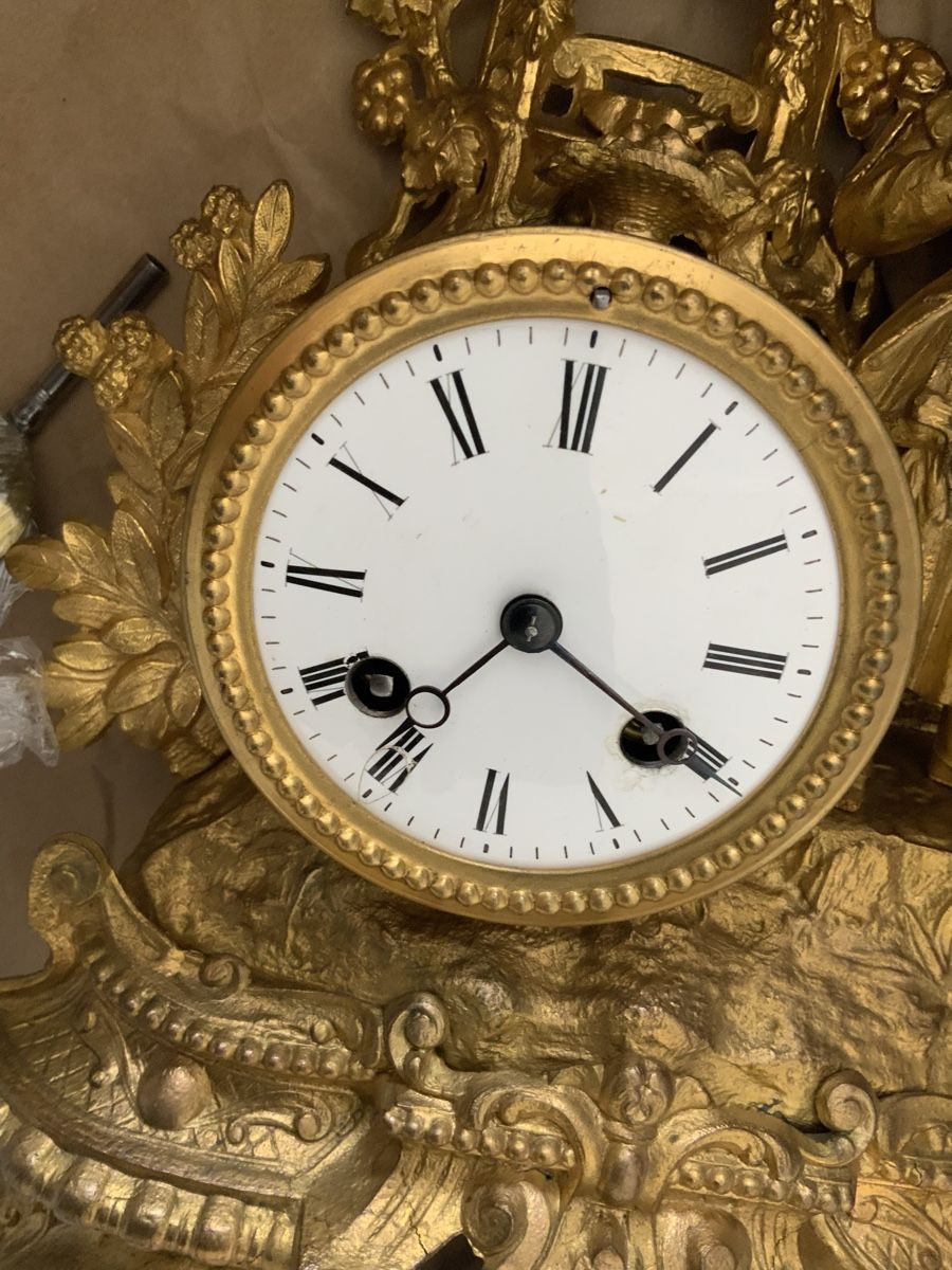 Orologi da terra & Orologi da parete: Kaminuhr mit Glaskuppel – Usato da Muttenz venduto da Benet01 1