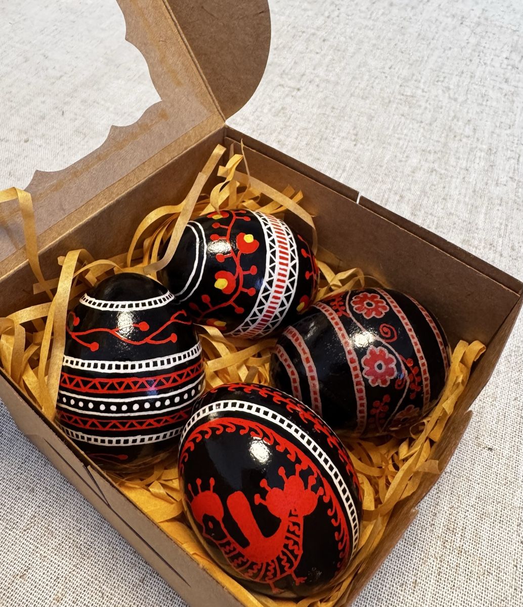 Tutte le decorazioni: Ostereier Pysanka 3-er Set – Nuovo e nell'imballaggio originale da Zürich venduto da iry_9mbn
