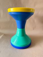 Vintage Tulip Hocker