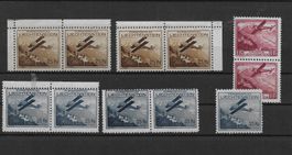 FL, Lot Flugpostmarken *, Kat 400.-