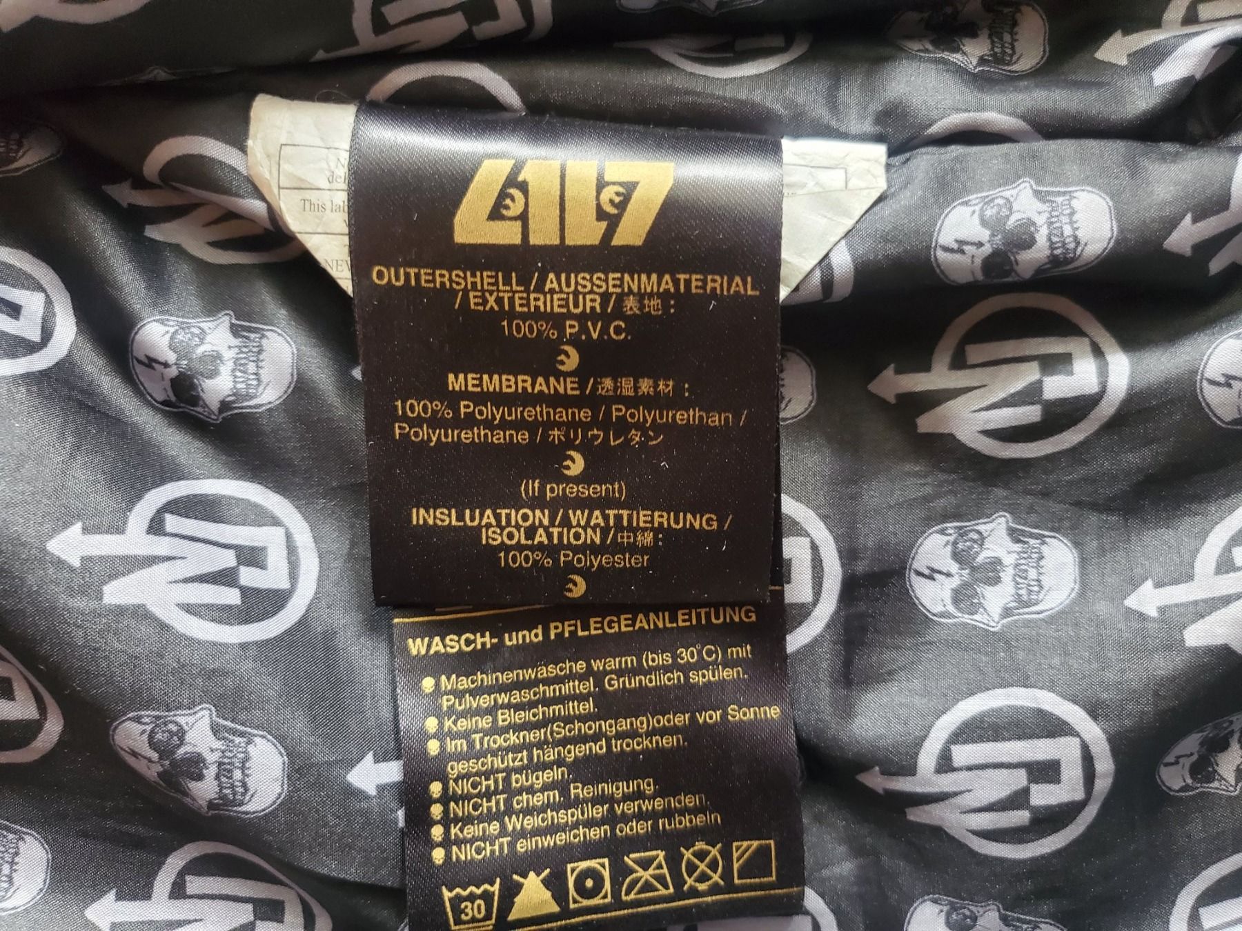 Giacche: Signierte Megaherz P.U. Lederjacke Gr. M/L – Usato da Waltenschwil venduto da Andy.Z01 5