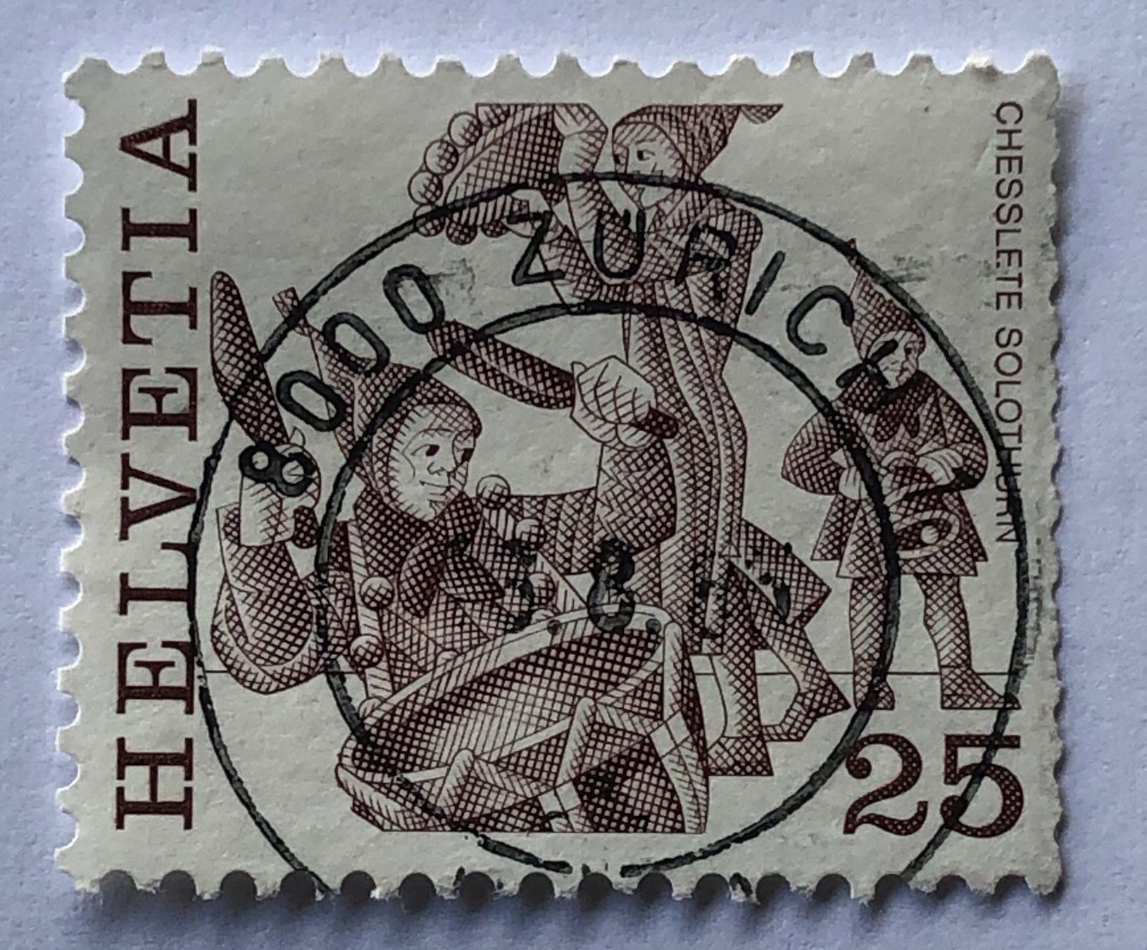 Tutti i francobolli: CH Briefmarken GESTEMPELT  Zürich – Usato da Aarau venduto da Billa007