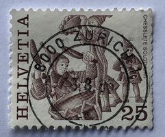 CH Briefmarken GESTEMPELT  Zürich