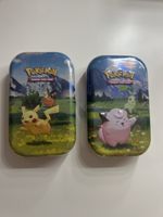 Pokémon TCG Mini Tins – Pikachu & Clefairy – Sealed – Set of