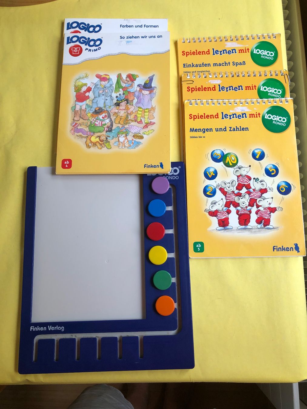 Spiele: Logico mit 5 Spielbüchern – Gebraucht aus Hinwil von dadalina76
