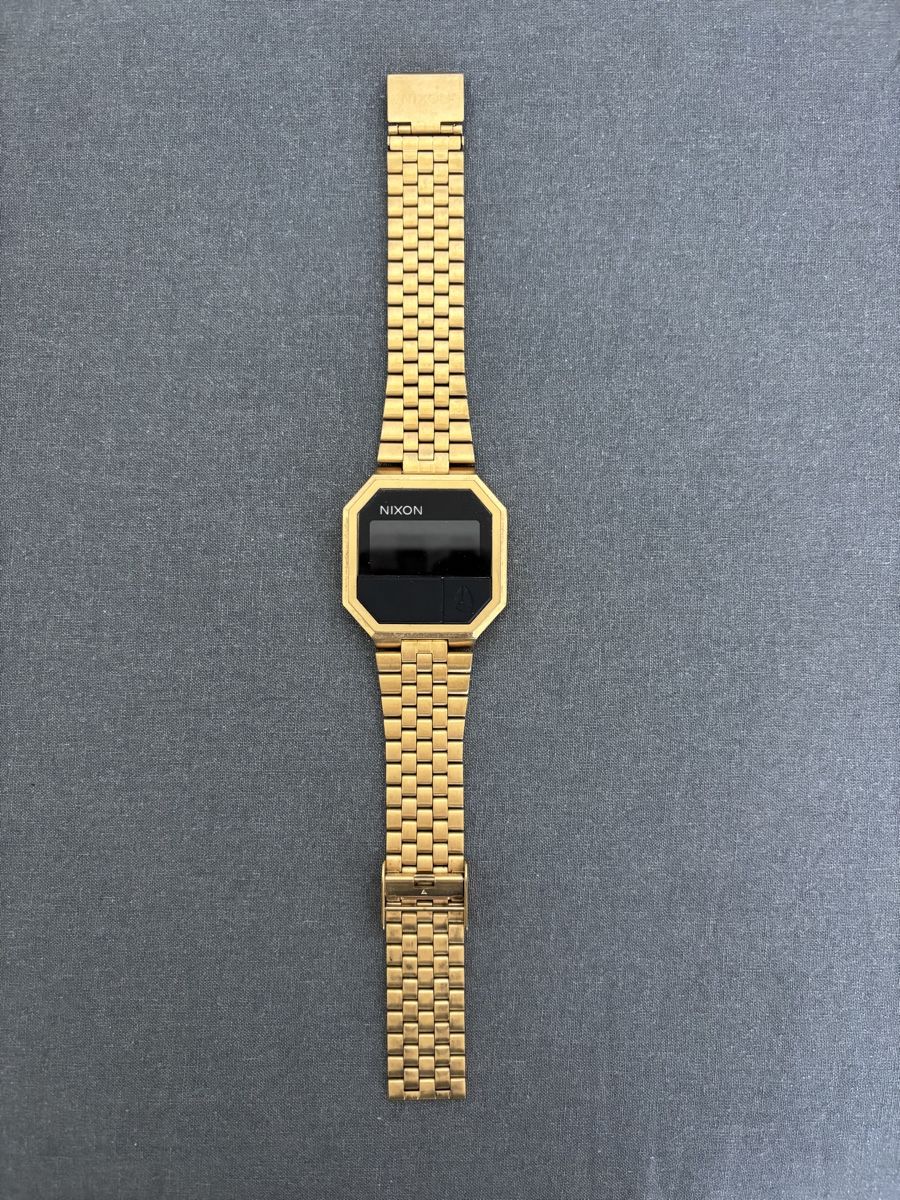 Nixon Orologi: NIXON RE-RUN Uhr gold – Nuovo (secondo la descrizione) da Aristau venduto da jac_6glp