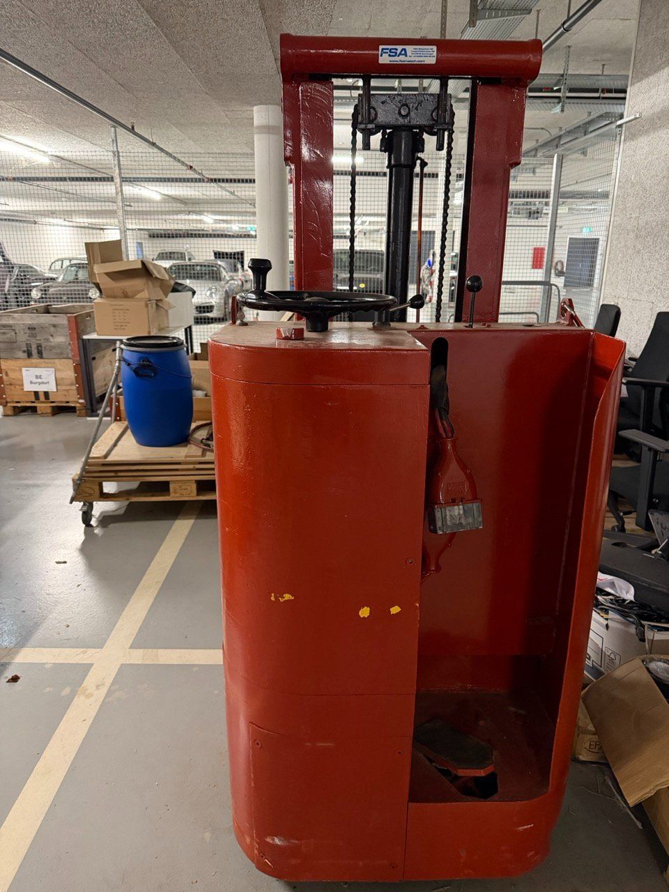 Carrelli elevatori e a forche: Elektro-Hochhubwagen ATLET ST 100 – Usato da Kriegstetten venduto da GrSheep 2