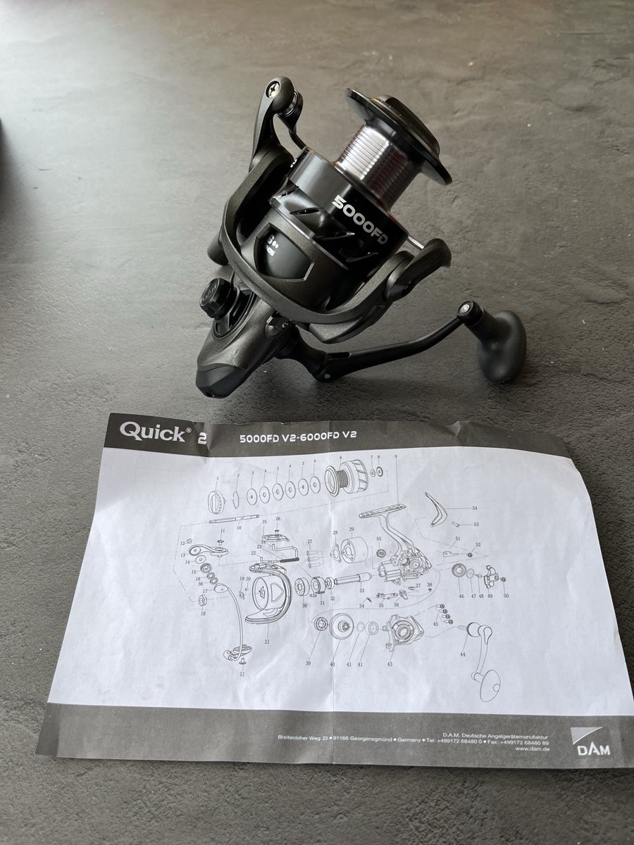 Dam Tambours & Moulinets: DAM Quick 2 5000 FD – Neuf avec emballage d'origine à Thusis par Starlera 2