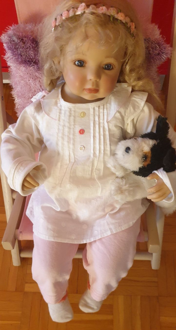 Bambole: Vintage Puppe im Liegestuhl – Usato da Zürich venduto da bre_22v9 2