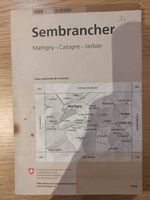 Carte Swisstopo Sembrancher