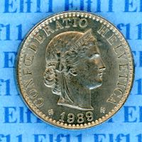 CHF___0.20 1939 stgl Abart 20 Rappen