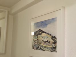 Gemälde Appenzeller Berglandschaft Heierli sig. 2000 gerahmt