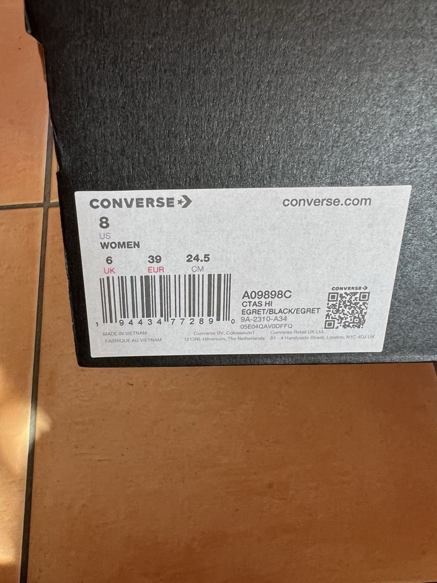 Converse Damenschuhe: Converse, Gr. 39 NEU – Neu und originalverpackt aus Grindelwald von wand_24 3