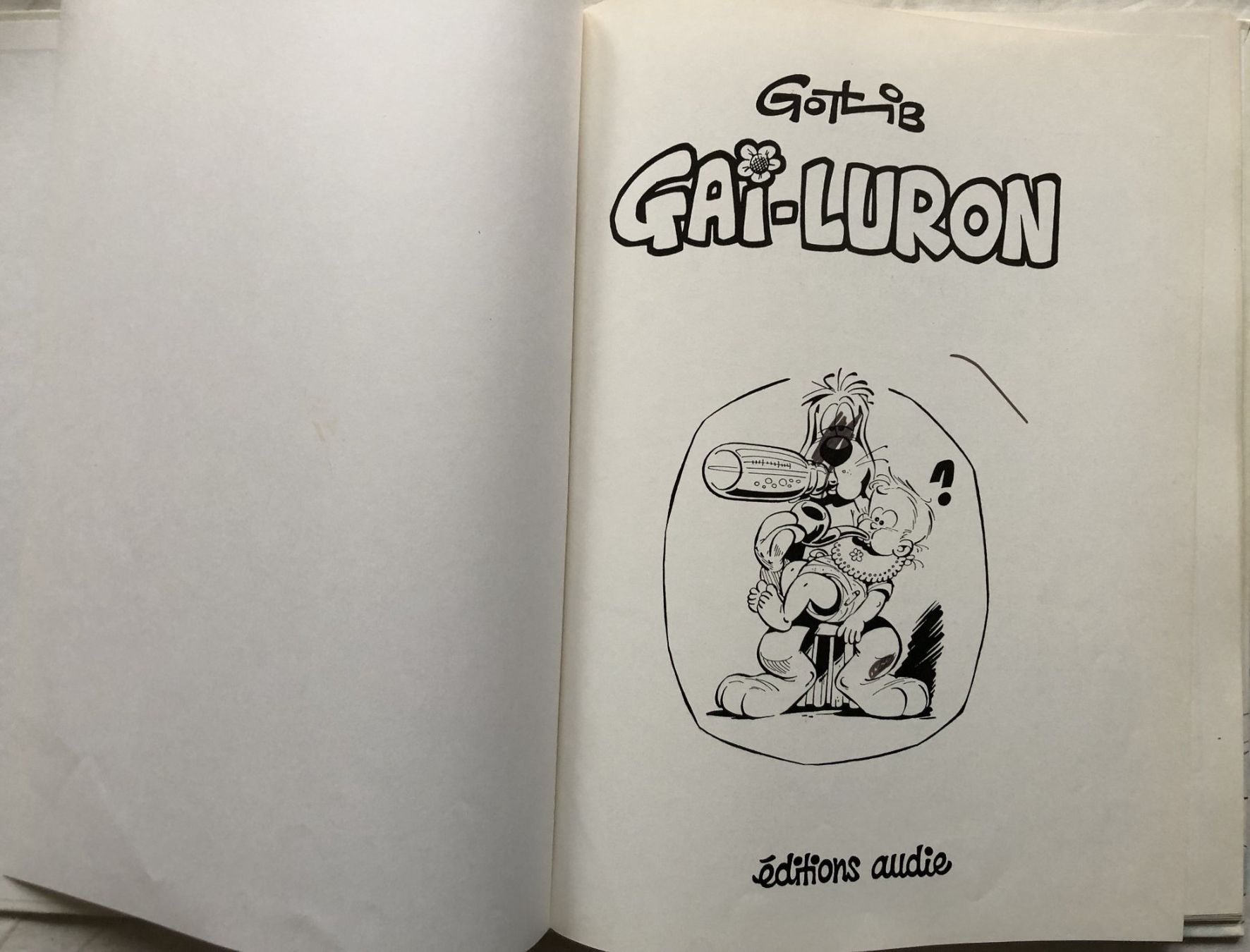 Fumetti: GAI-LURON – Usato da Schaffhausen venduto da durruti 1