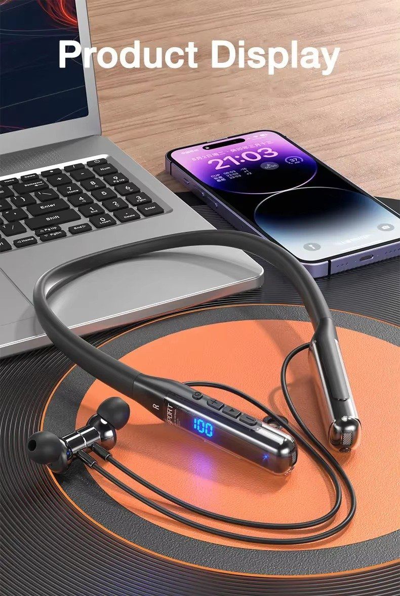 Cuffie: Kabellose Bluetooth-Kopfhörer mit 80 Stunden – Nuovo e nell'imballaggio originale da Unterägeri venduto da RmOnline 7