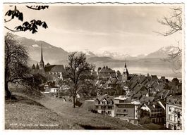 Ansichtskarte Zug und die Berneralpen