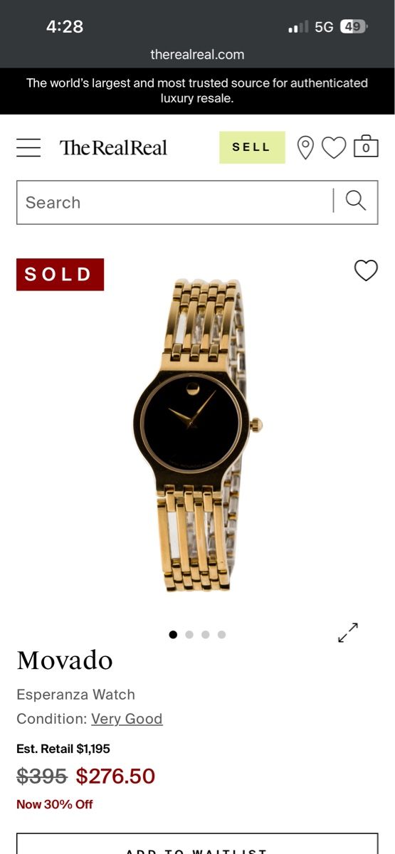Movado Orologi: Movado Damenuhr – Usato da Ebmatingen venduto da Christopher123 6