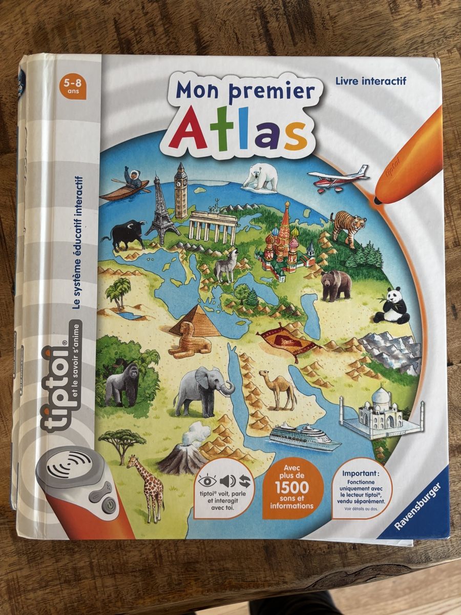 Libri: Livre Tiptoi: mon premier Atlas – Usato da Grosswangen venduto da Sunnyday35