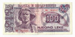 Banknote Albanien, 100 Leke, 1994