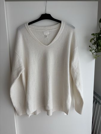 Kuschliger Pullover weiss