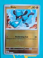 Riolu - Reverse Holo Pokemon Mega Evolution #1.8