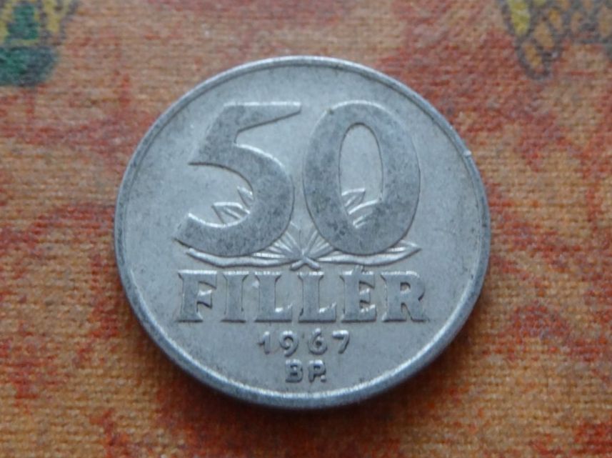 Tutti le monete: HONGRIE 50 FILLER 1967 – Usato da Romanel-sur-Lausanne venduto da Swift13