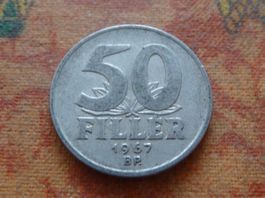 HONGRIE 50 FILLER 1967