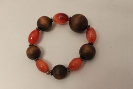 Bracelet bois et pierre