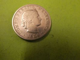 Schweiz 1899, 20 Rappen